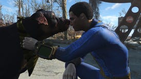 A new Fallout 4 mod lets you pet any dog, any time