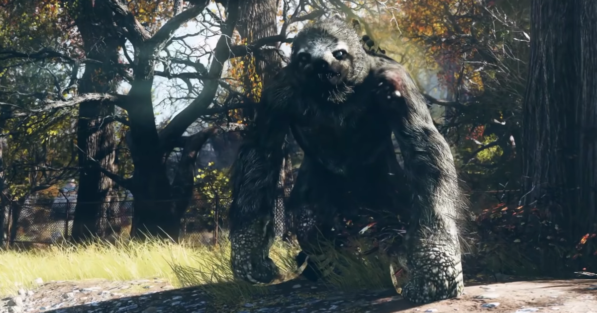 Fallout Sloth Thomas Jefferson and the quest to find Fallout 76's mega sloth | VG247