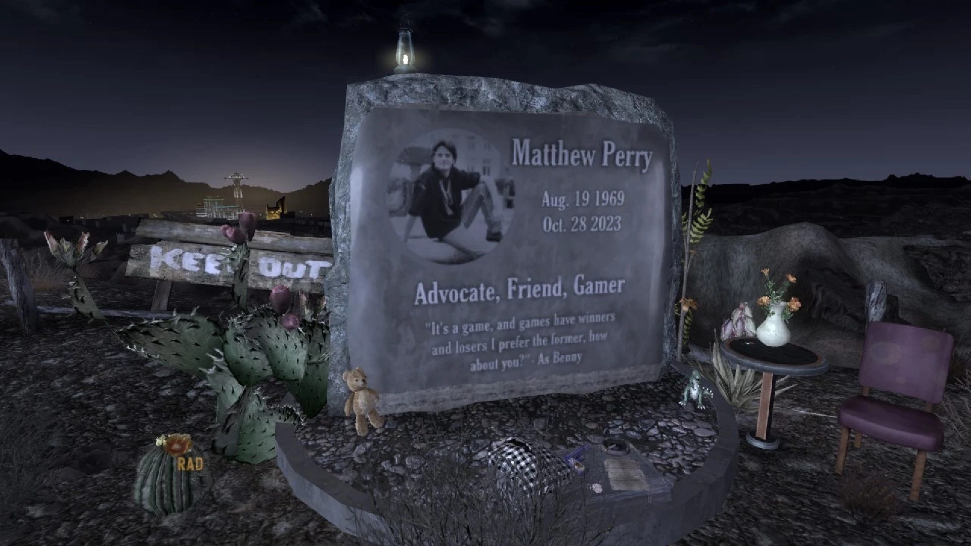 This new Fallout New Vegas mod adds the perfect Matthew Perry tribute ...