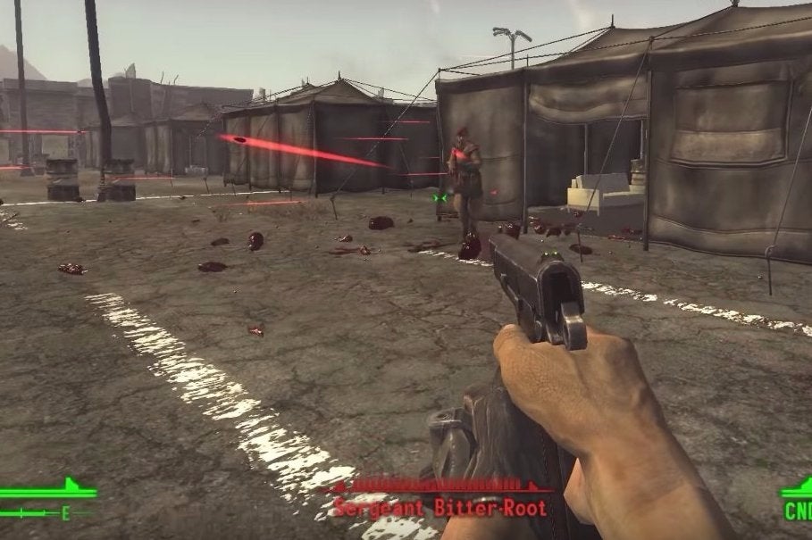 Fallout New Vegas modder is adding Superhot combat Eurogamer