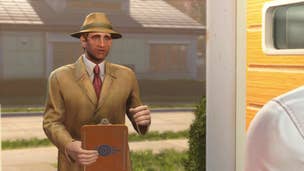 The Vault-Tec rep in Fallout 4.