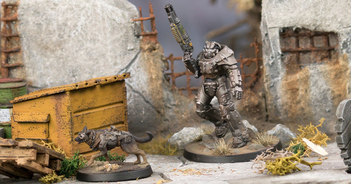 Fallout Miniatures Tank Fallout RPG and miniatures bundle lets you wage Wasteland Warfare ...