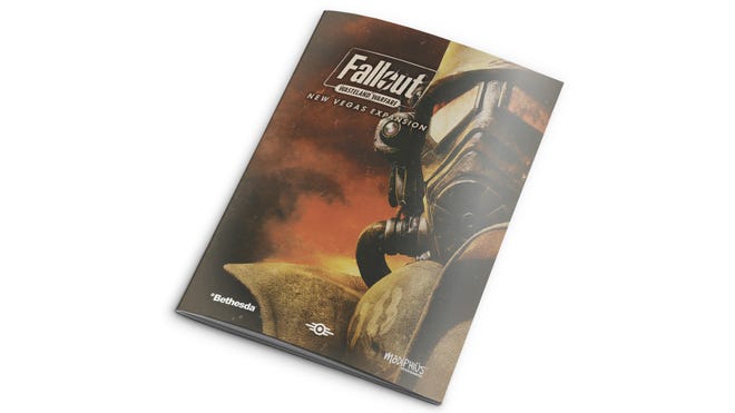 Fallout: Wasteland Warfare - New Vegas booklet