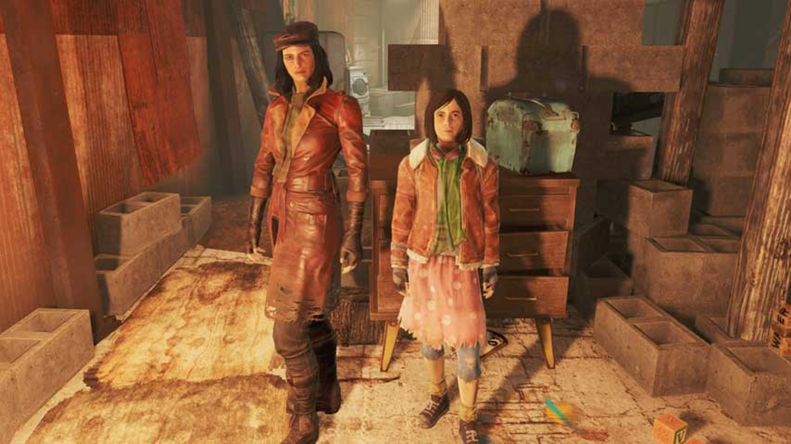 Fallout 4 raider children фото 11