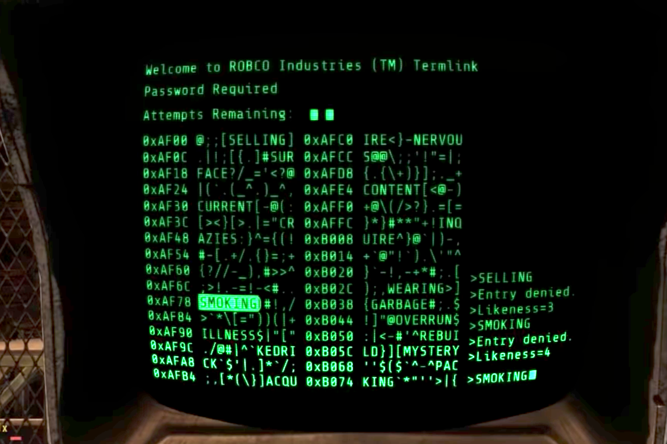 Fallout 76 Terminals hacken und Passwort herausfinden Eurogamer.de