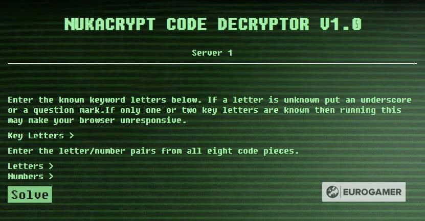 Nuclear Missile Launch Codes