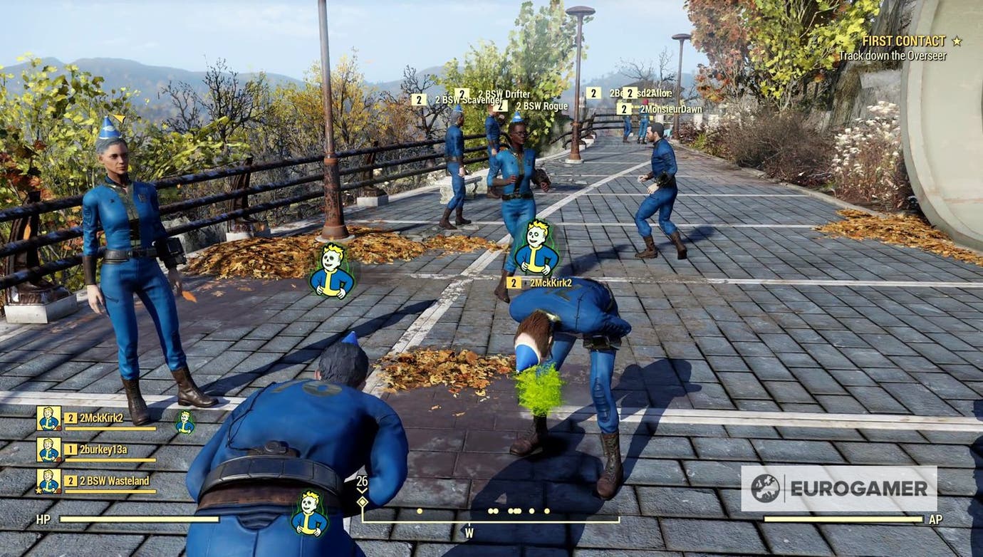 Fallout Team Fallout 76 multiplayer: How to unlock PvP and Wanted Bounties explained ...