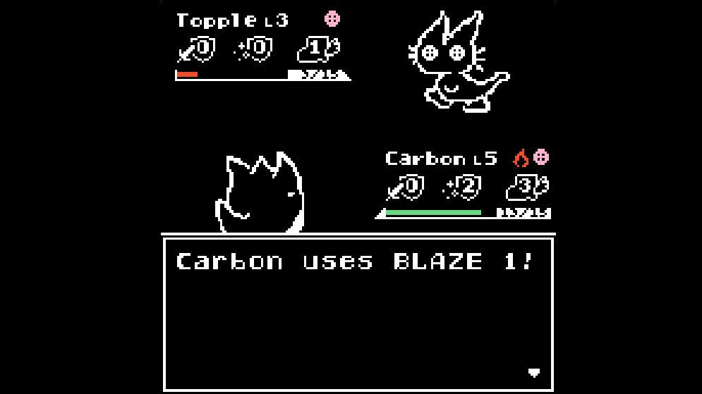 Image for Familiars packs a full-featured Pokemon clone into a single Tweet