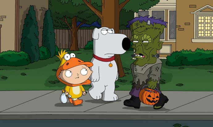 Family Guy – Halloween in der Spooner Street – Stewies erstes Süßes oder Saures.