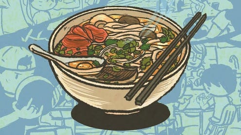 Cropped cover of Family Style featuring a bowl of noodles