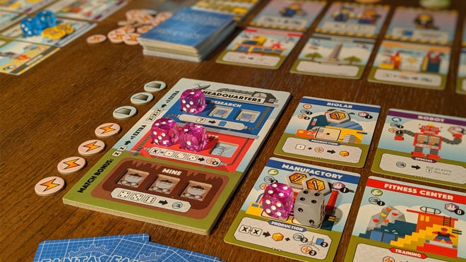 Fantastic Factories board game gameplay