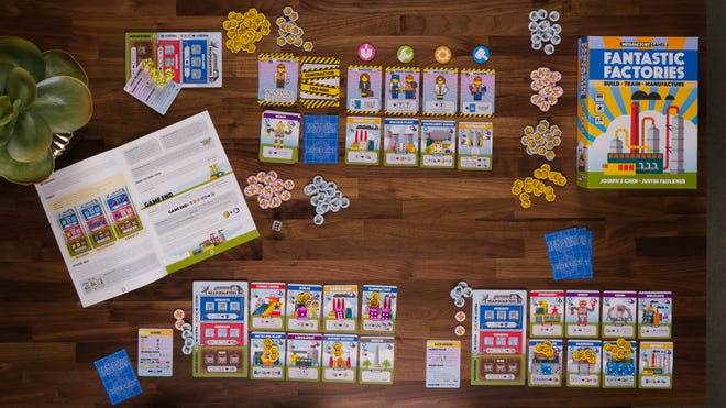 Fantastic Factories board game gameplay