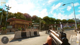 A scene from Far Cry 6 showing the effects of enabling Auto HDR in Windows 11.
