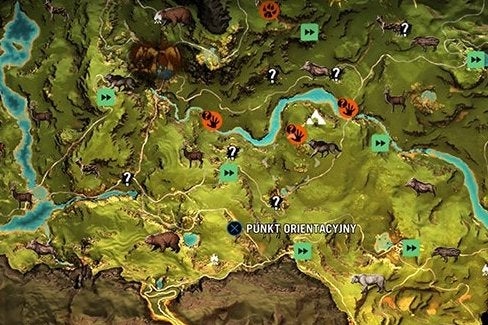 Far Cry Primal - Korzystanie z mapy | Eurogamer.pl