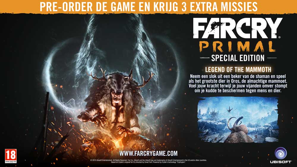 Far Cry Primal - Release Date, Trailer, Gameplay, Specs, Pre Order ...