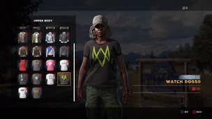 Far Cry 5: check out the Assassin's Creed, Beyond Good & Evil, Rainbow Six t-shirts for customising your character