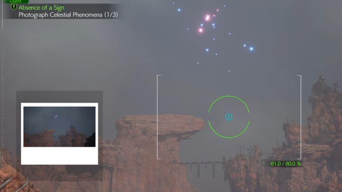 ff7 renaissance absence of sign bahamut photography position