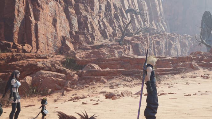 ff7 revival no sign cosmo canyon airstrip path to final location