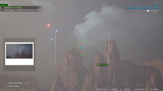ff7 renaissance no sign moogle phenomenon camera positioning