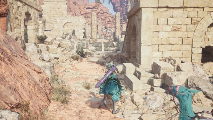 cosmo rebirth ff7 canyon ruins path