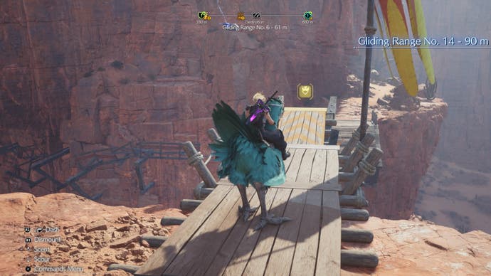 ff7 rebirth gliding range n°14 launch pad