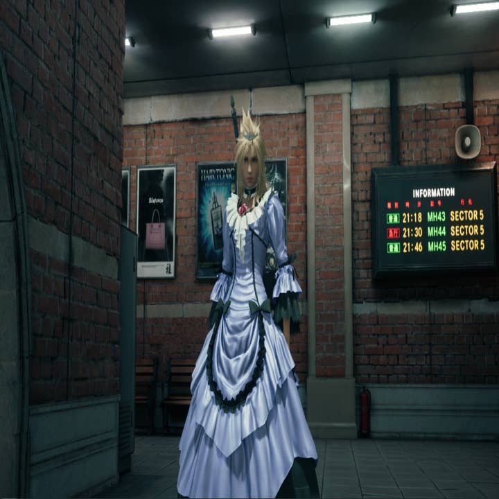 Final Fantasy 7 Remake Get different dresses