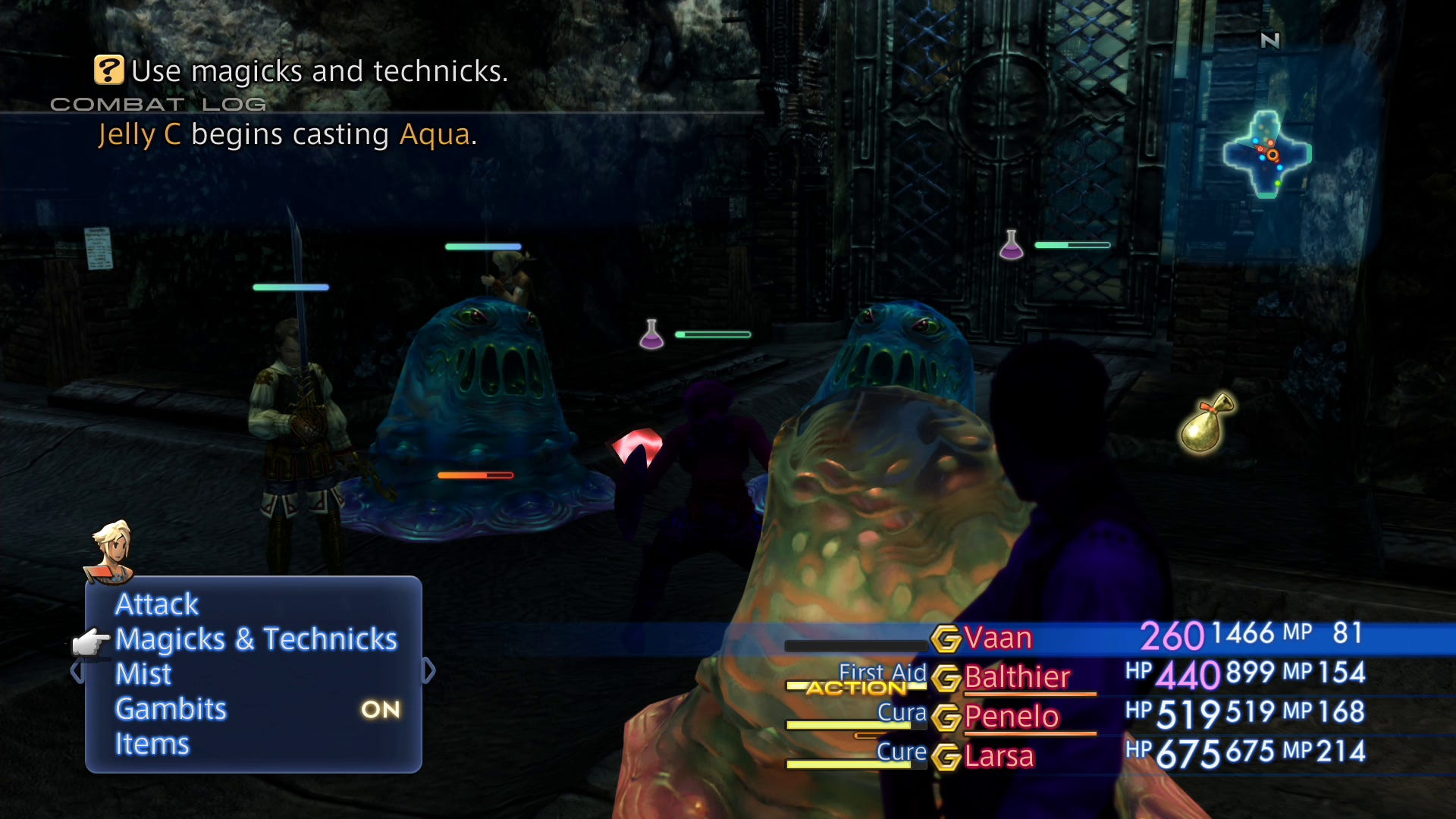 Final Fantasy 12 - Ozmone Plain, Golmore Jungle, Henne Mines and Tiamat ...