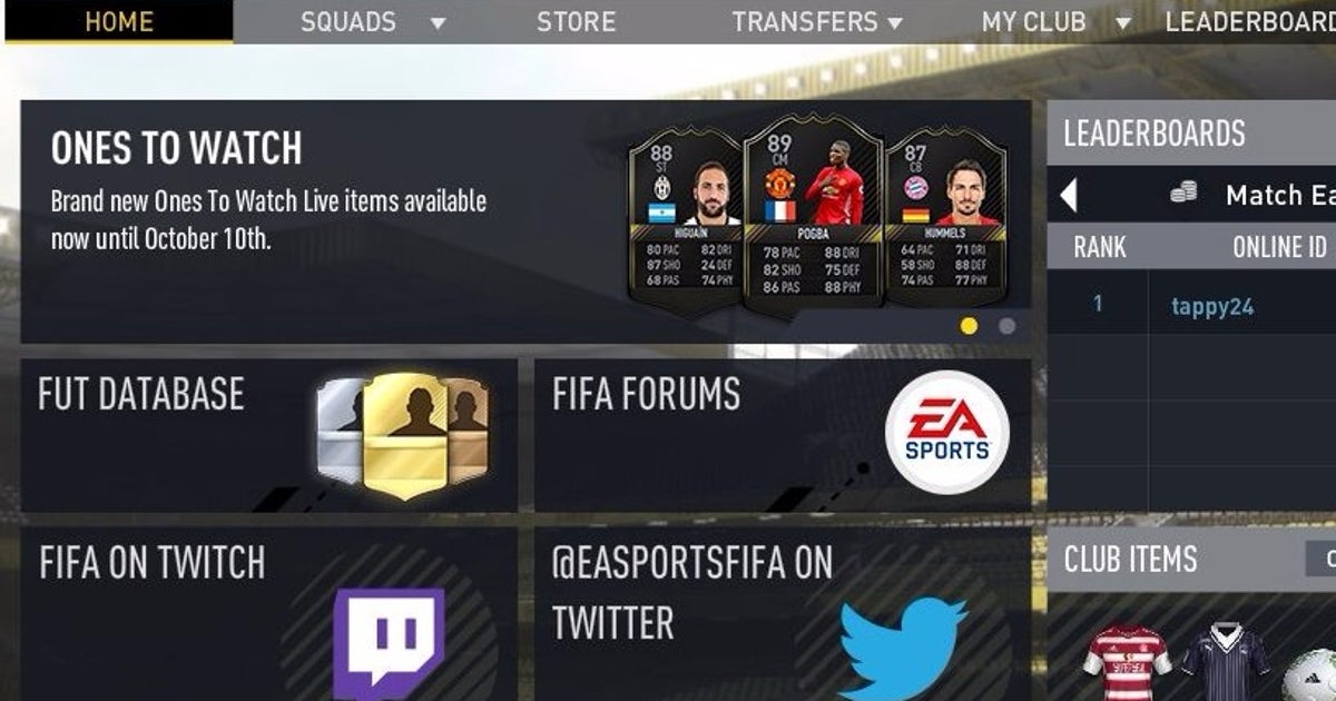 FIFA 17 Web App explained - trading, rewards, and how to use it