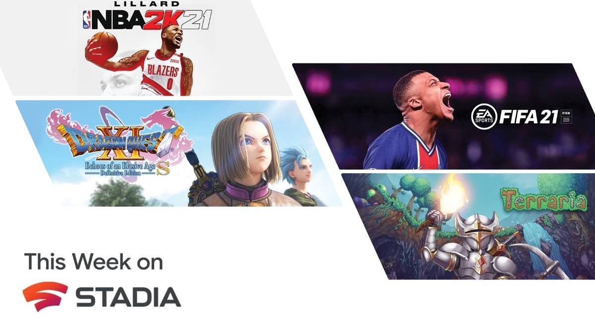 FIFA 21, Dragon Quest XI e Terraria chegam ao Google Stadia