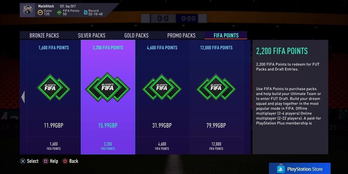 Furioso Escupir Rodeo FIFA 21 will soon let you track and set limits on how many FIFA Points you  buy from the in-game store | Eurogamer.net