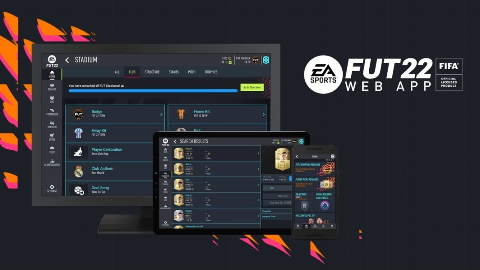 FIFA 19 - FUT Web App (Ultimate Team) - jak używać aplikacji Web