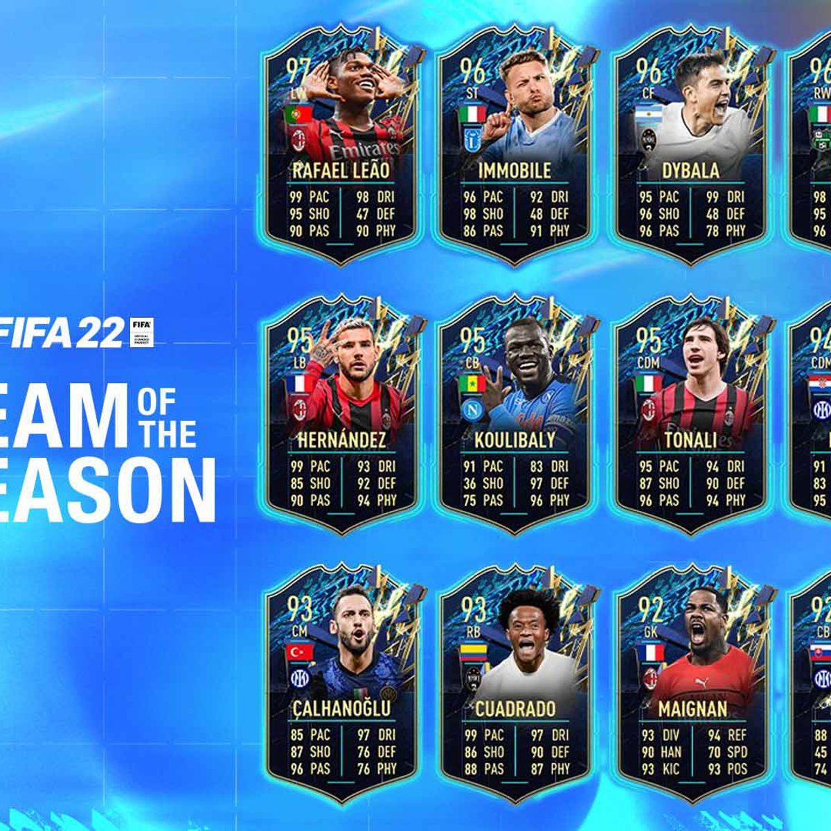 TOTS Brasileirão: Como seria a Seleção da Temporada se o Campeonato Brasileiro estivesse licenciado no FIFA 22?