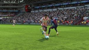 Cody Gakpo dribbling past a defender in FIFA 23