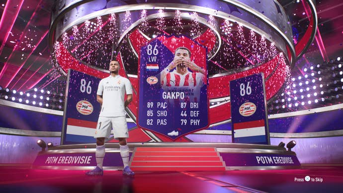 The Squad Building Challenge Cody Gakpo steps out in FIFA 23 Ultimate Team