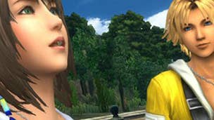 Final Fantasy 10 & 10-2 HD Remaster screens show characters, Dresspheres