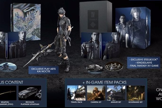 Final Fantasy 15: Deluxe en Ultimate Collector's Edition