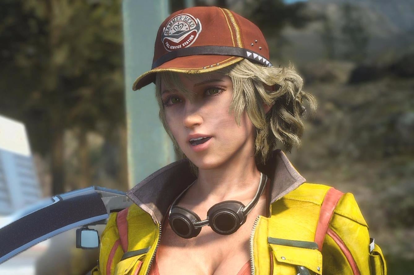 Final Fantasy 15 Regalia upgrades from Cindy