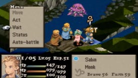 Sabin prepares to battle Ultros in fan-made mod Final Fantasy 6 Tactics