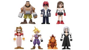 Image for Those PS1-style Final Fantasy 7 figures are now available to order at Amazon