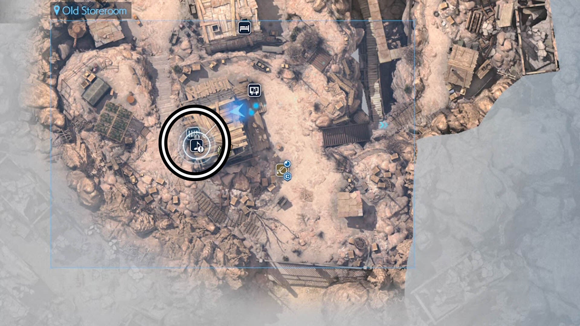 Final Fantasy 7 Rebirth North Corel Piano Barrets тема ноты карта расположение