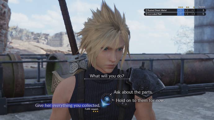 Recensione di Final Fantasy 7 Rebirth: Ambizioso, gioioso e pieno di un'energia che FF non aveva più dagli anni '90 6 final fantasy 7 rebirth screenshot 2 side quests