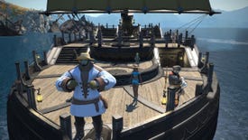 Fishers getting ready to go out Ocean Fishing in Final Fantasy XIV