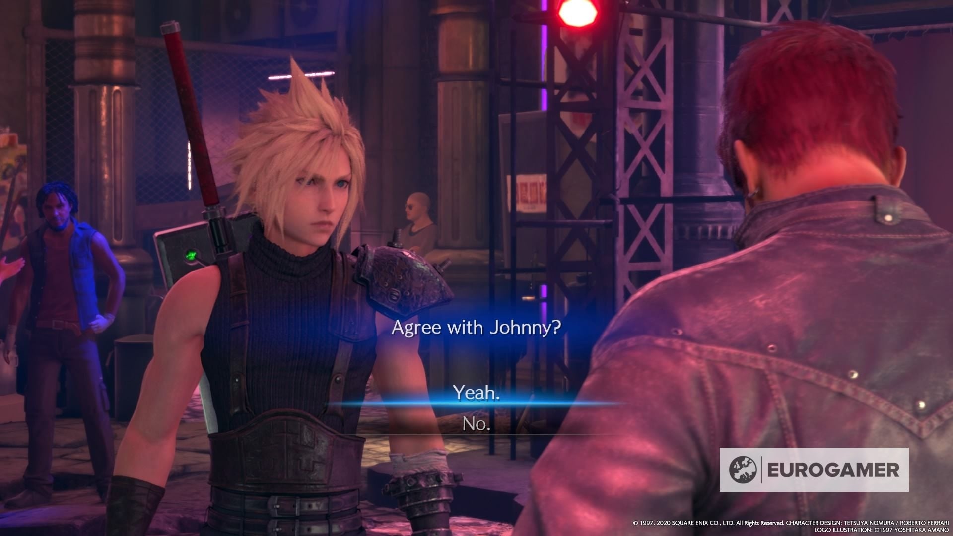 Final Fantasy 7 Remake Heads or Tails, Madam M massage course choices