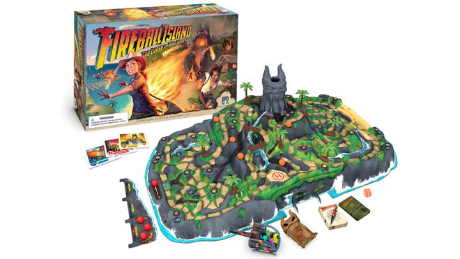 Fireball Island Vul-Kar best family board games