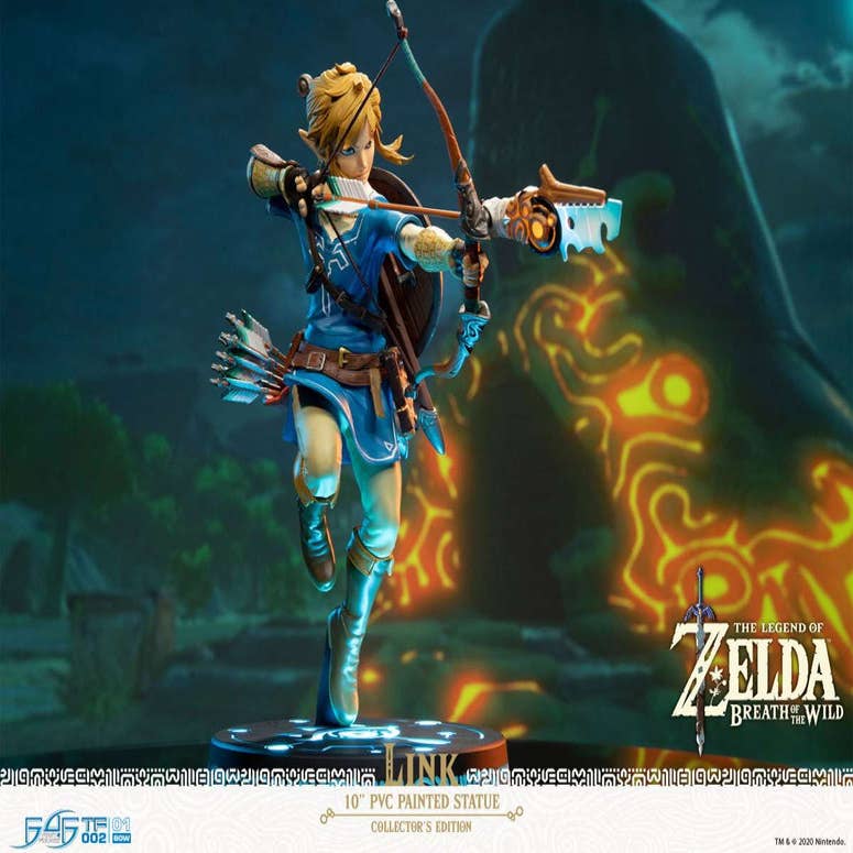 Nintendo First 4 Figures Legend of Zelda Figurines Lot of 4 Link