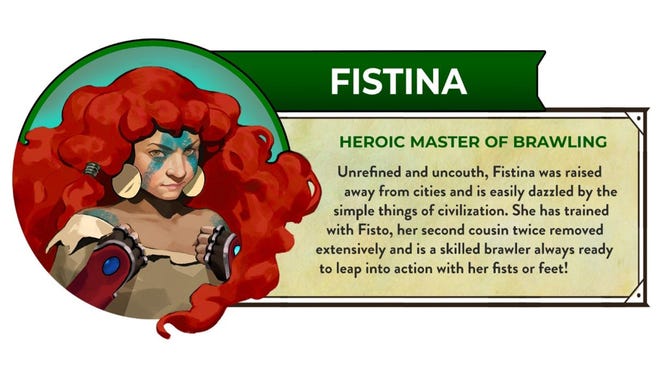 Fistina Legends of Grayskull RPG