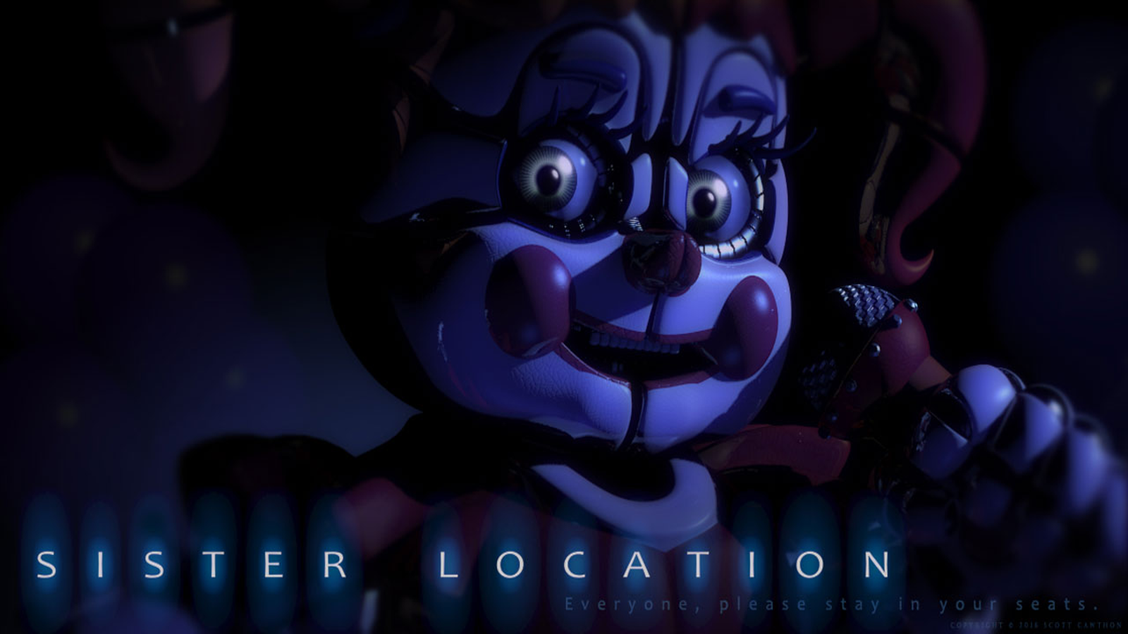 Video Game Five Nights at Freddy's: Sister Location HD Wallpaper