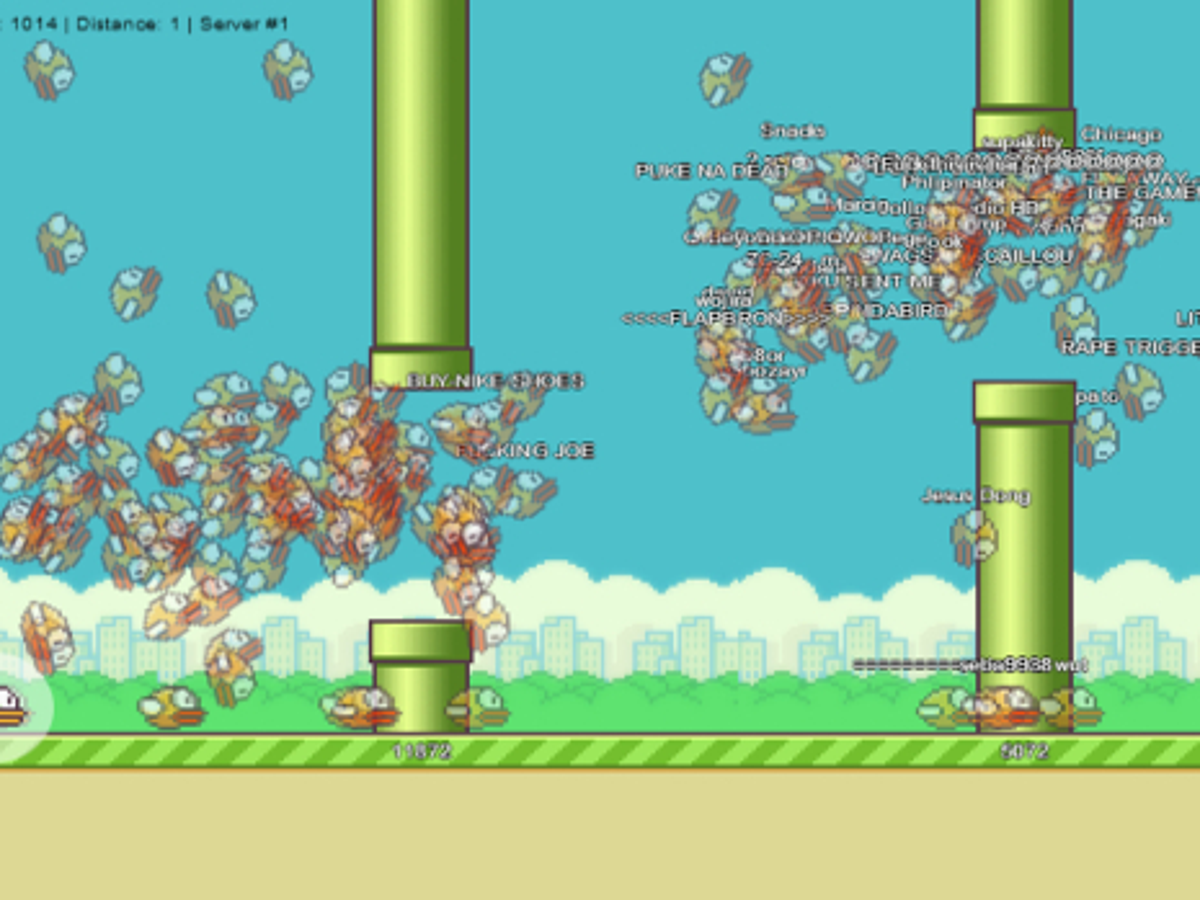 There Is A Flappy Bird MMO Because Of Course There Is