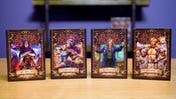A screenshot of the Round the Table Blitz Decks for Flesh and Blood TCG, taken from a Tolarian Community College video