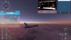 Image for Microsoft Flight Sim streamers dress up for a 16-hour long haul